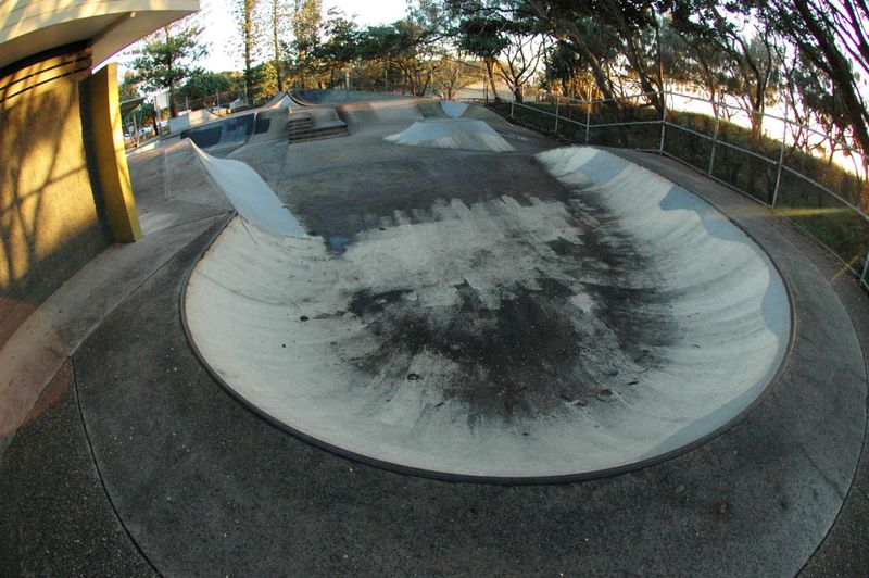 Dicky Beach Old  Skate Park