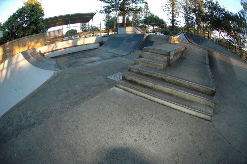 Dicky Beach Old  Skate Park