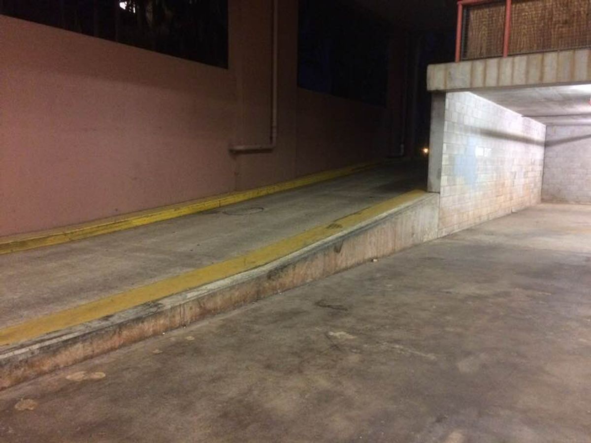 Down Ledge skate spot