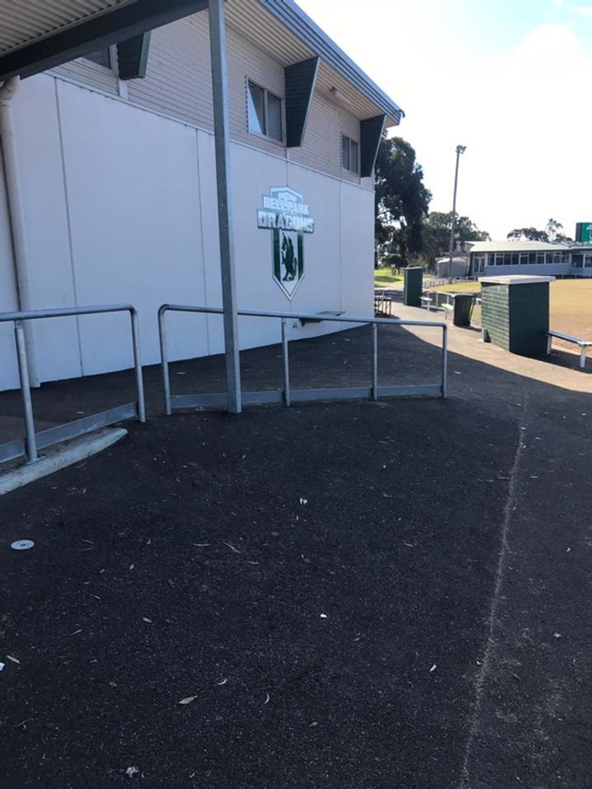 Dragons Rail skate spot