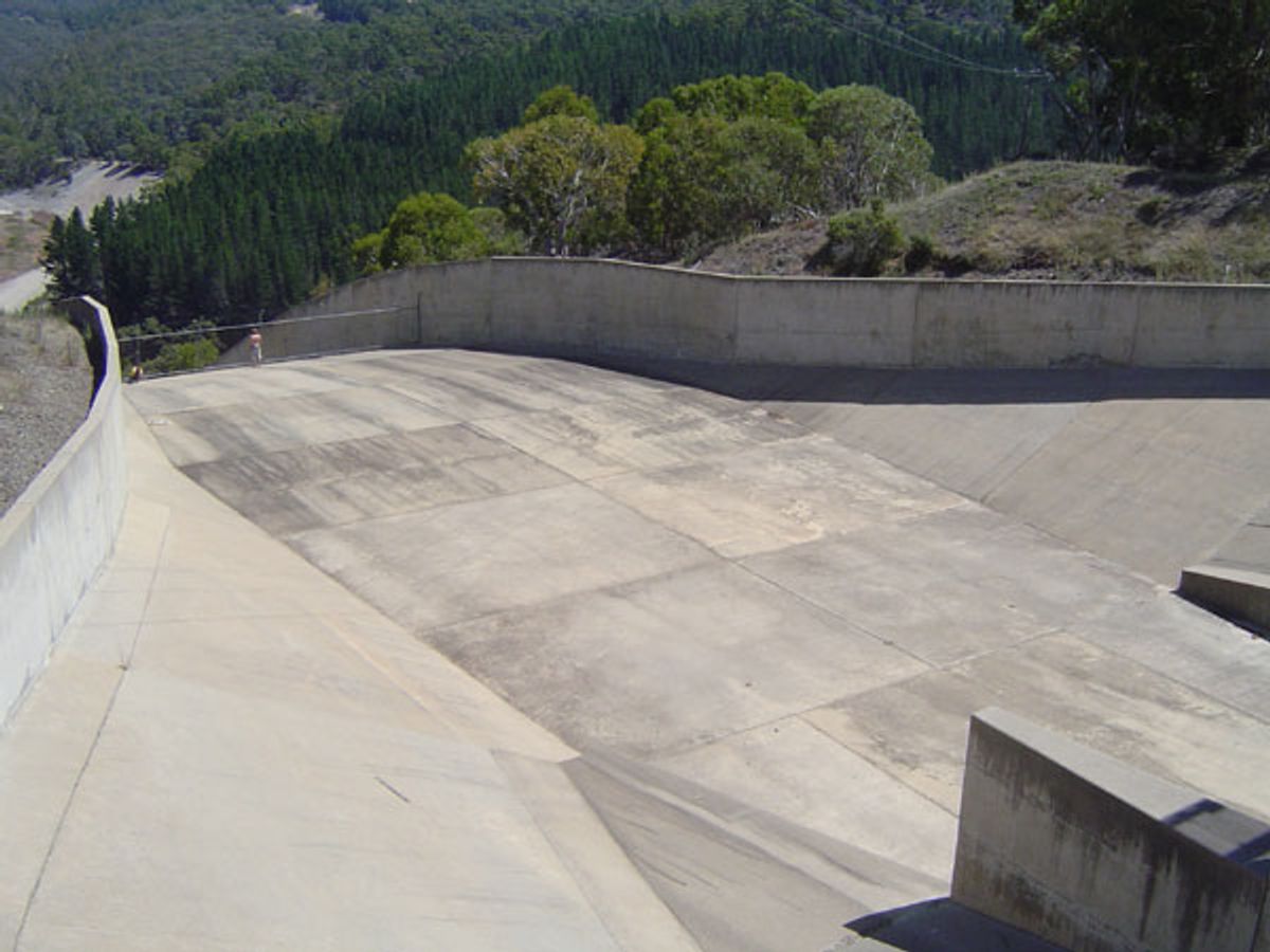 Eucumbene Spillway skate spot