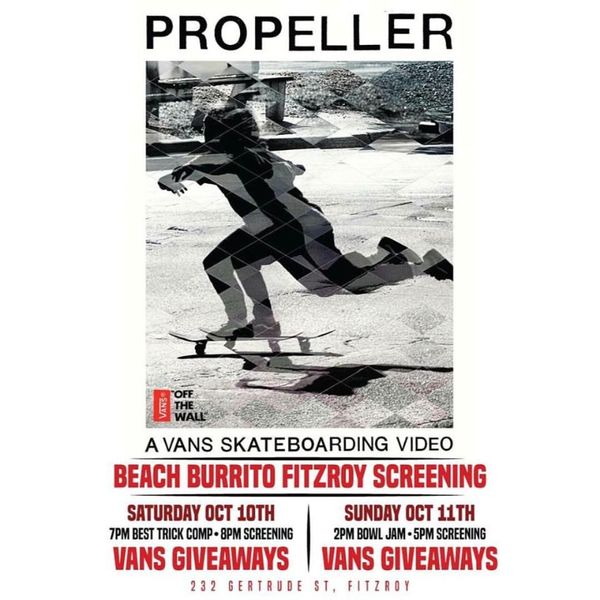 Vans Propeller at Beach Burrito