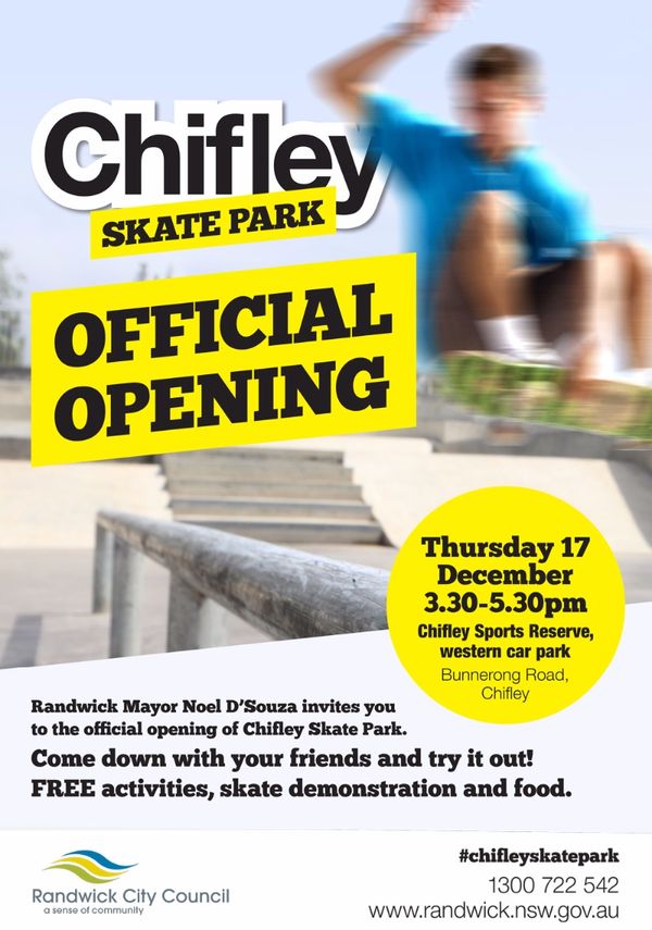 Chifley Park Sydney Opening Tomorrow
