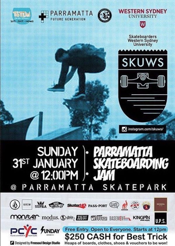 Parramatta Jam and Best Trick