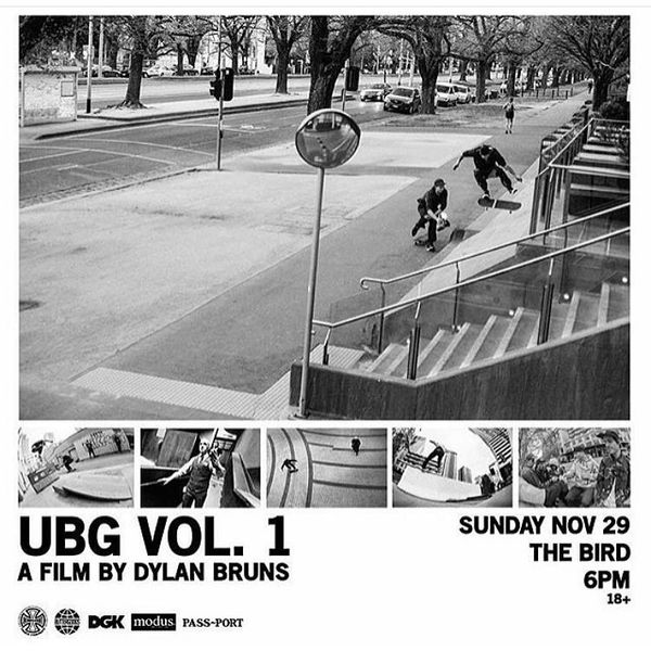 UBG Vol 1 tonight in Perth