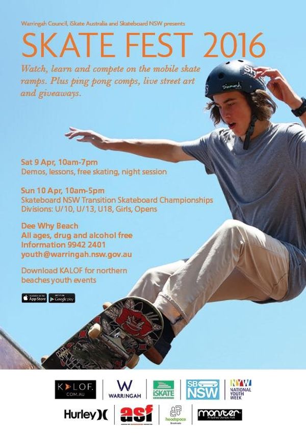Dee Why Skate Fest  2016