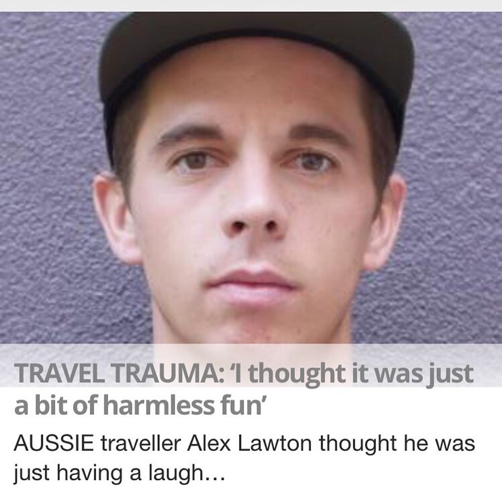 Alex Lawton Travel Trauma