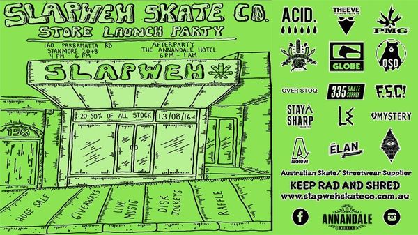 Slapweh Store Opening