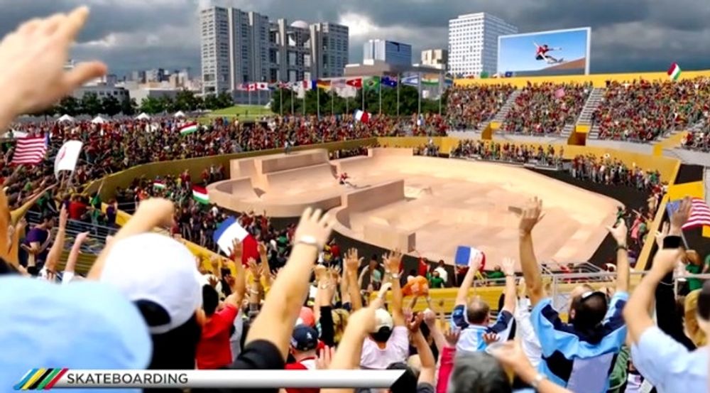 Drugs Skateboarding Olympics