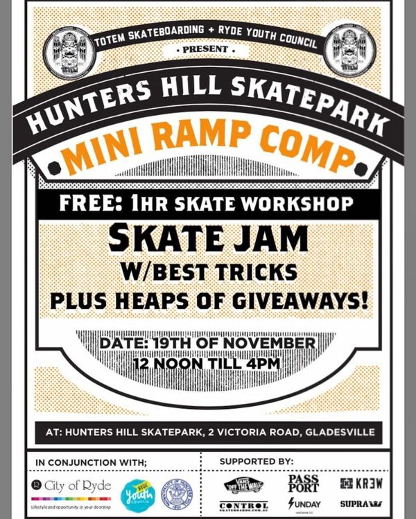 Hunters Hill Mini Ramp Jam