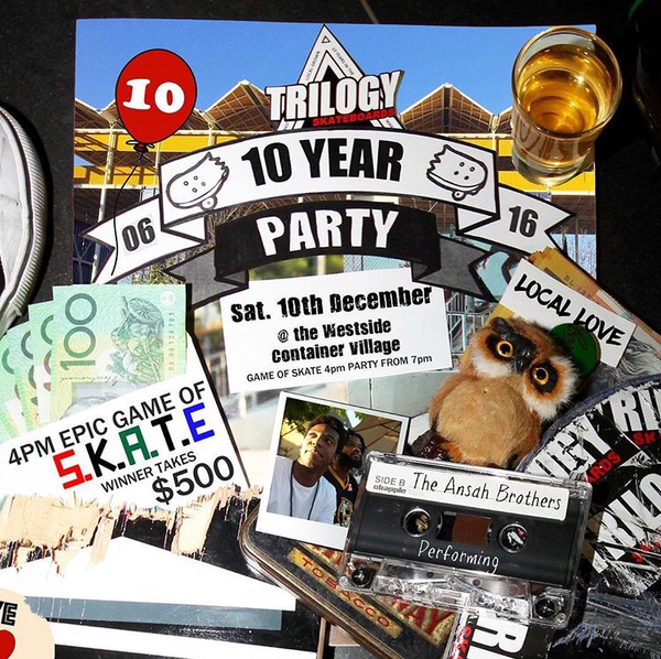 Trilogy 10 Birthday Party