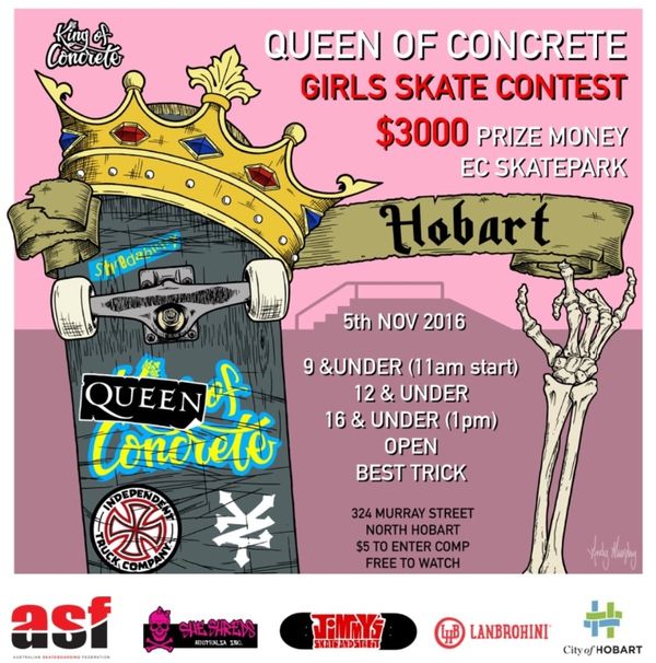 Queen of Concrete Hobart
