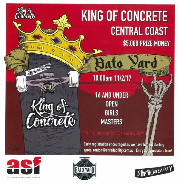 King of Concrete Central Coast