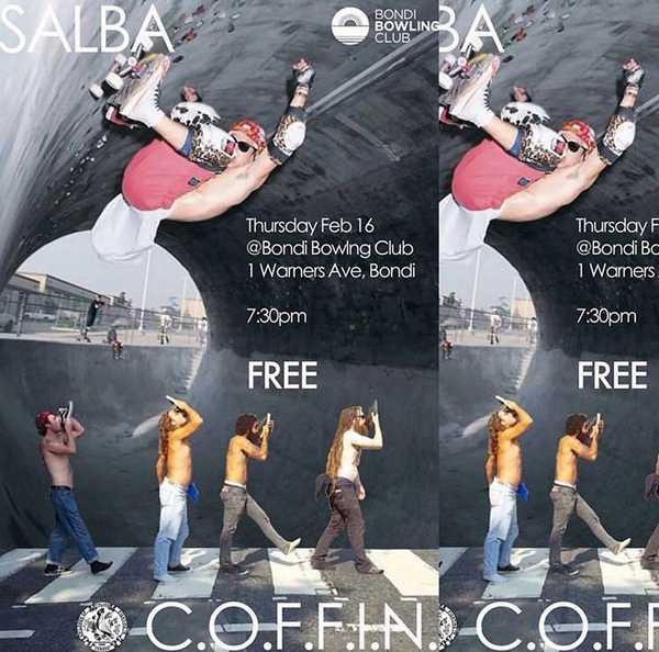 SALBA and COFFIN Gig
