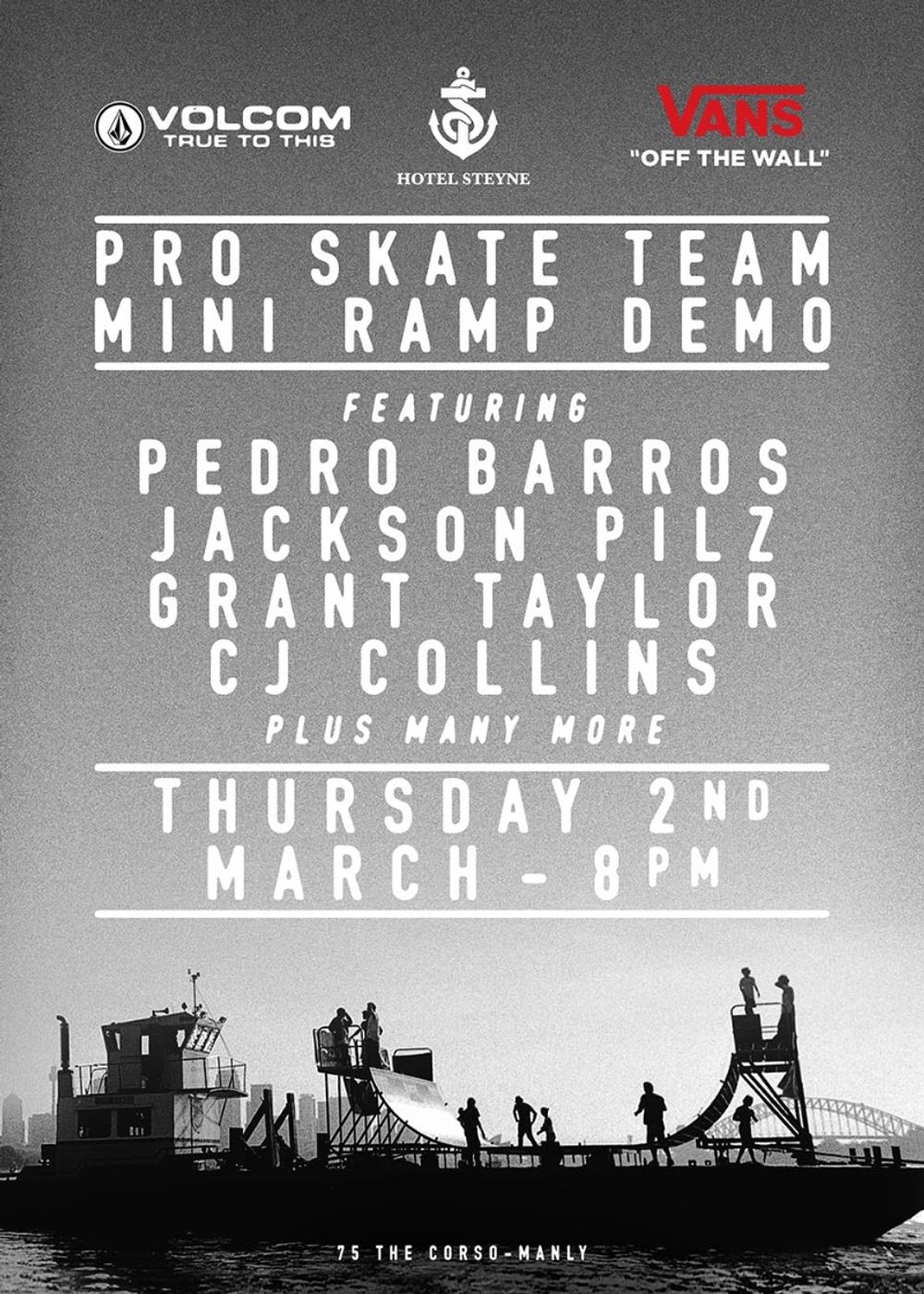 Volcom Mini Ramp Demo