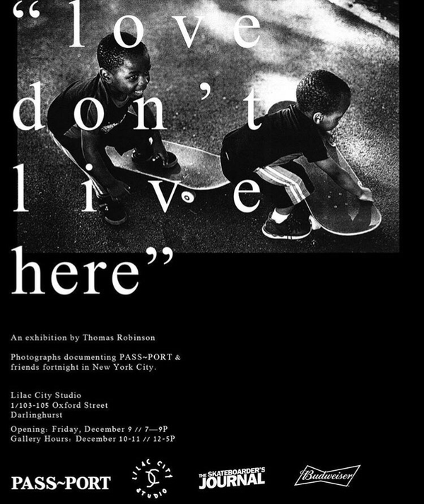 Love don't live here Exhibition