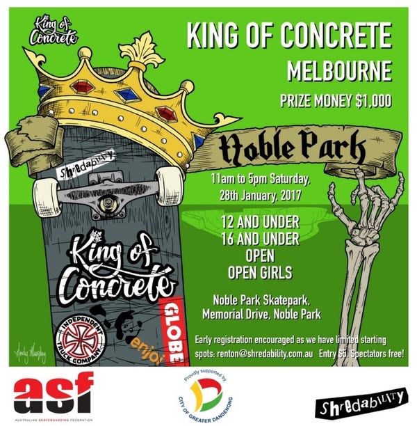 King of Concrete Melbourne