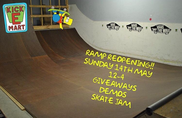 Kick E Mart Ramp Reopening