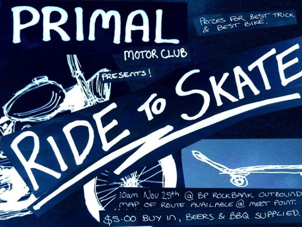 Primal Ride to Skate Day