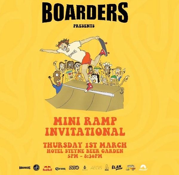Boarders Mini Ramp Comp