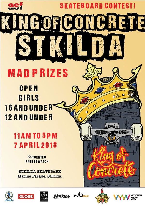 King of Concrete St Kilda 2018
