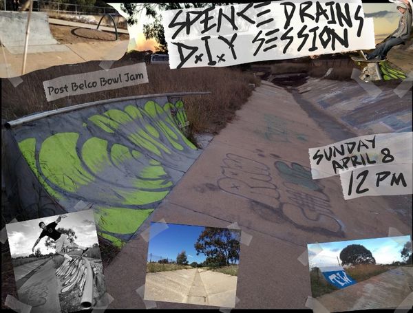 Spence Drains DIY Session! (After Belco Bowl Jam)