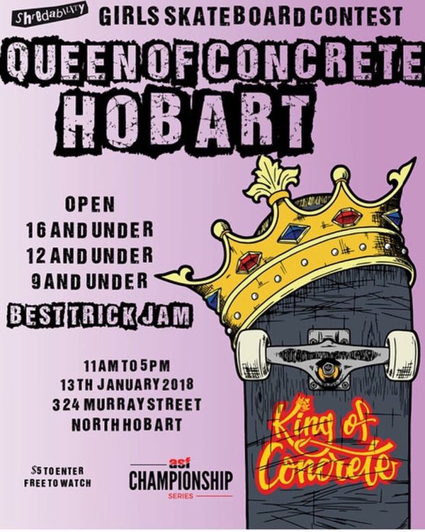 Queen of Concrete Hobart