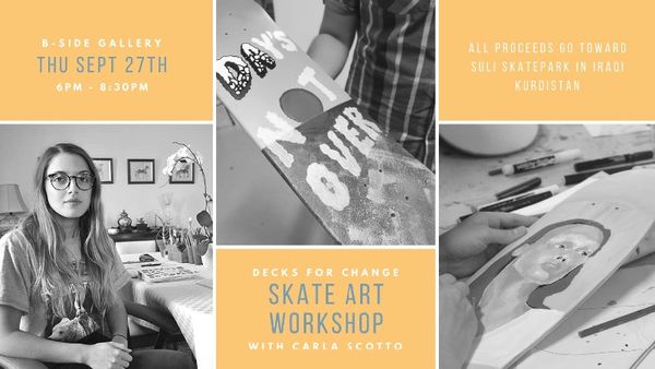 Deck for Change Art Workshop