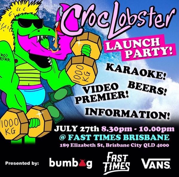 Croc Lobster Launch Party