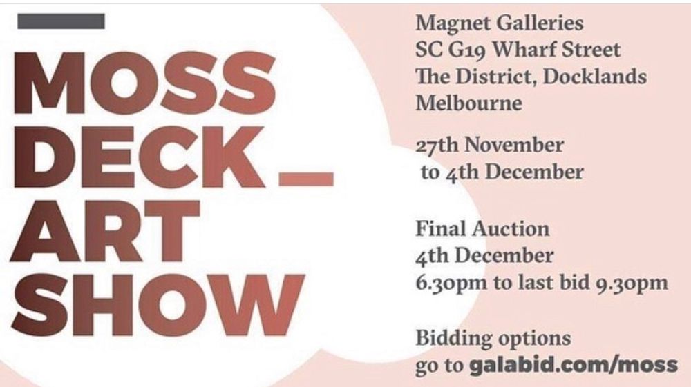 Moss Deck Art Show 2020
