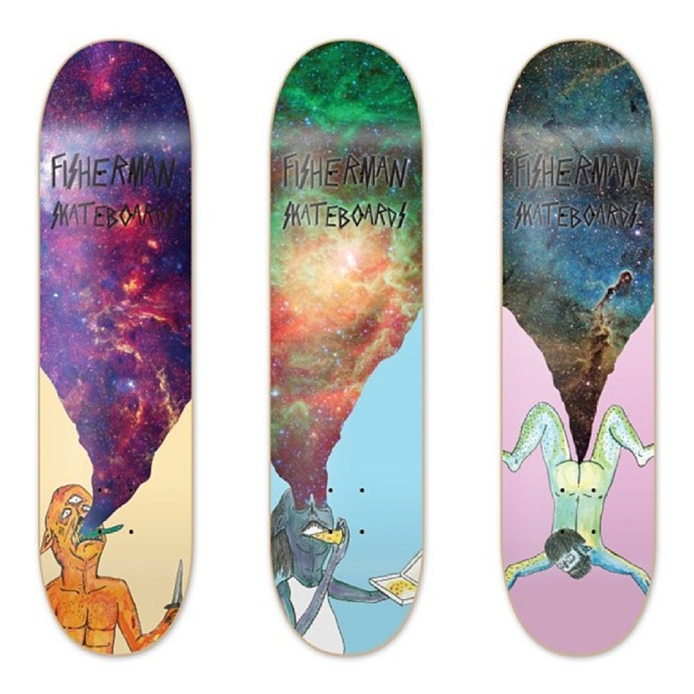 Our Galactic Poop skateboard s