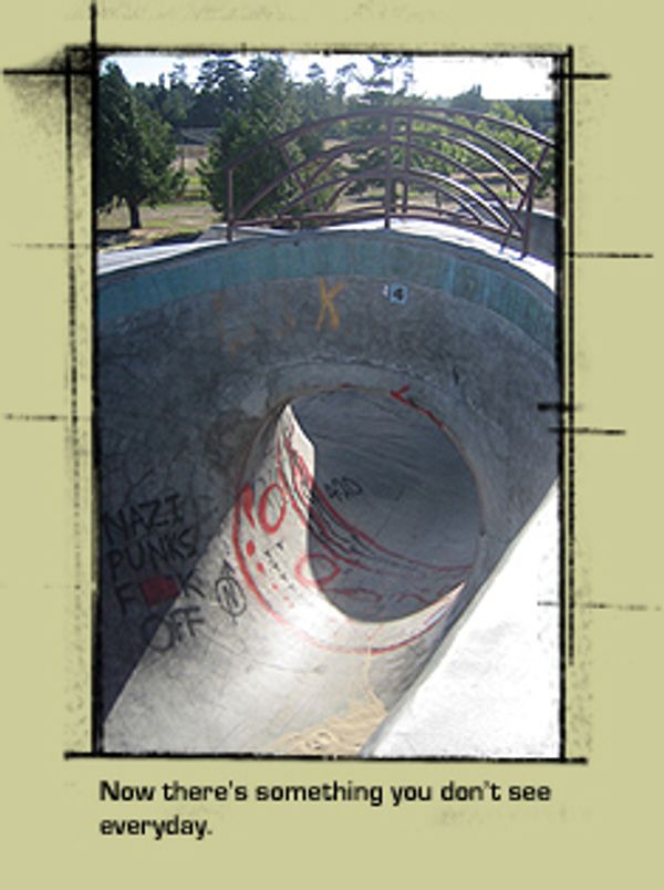 Shit I would like to skate.
