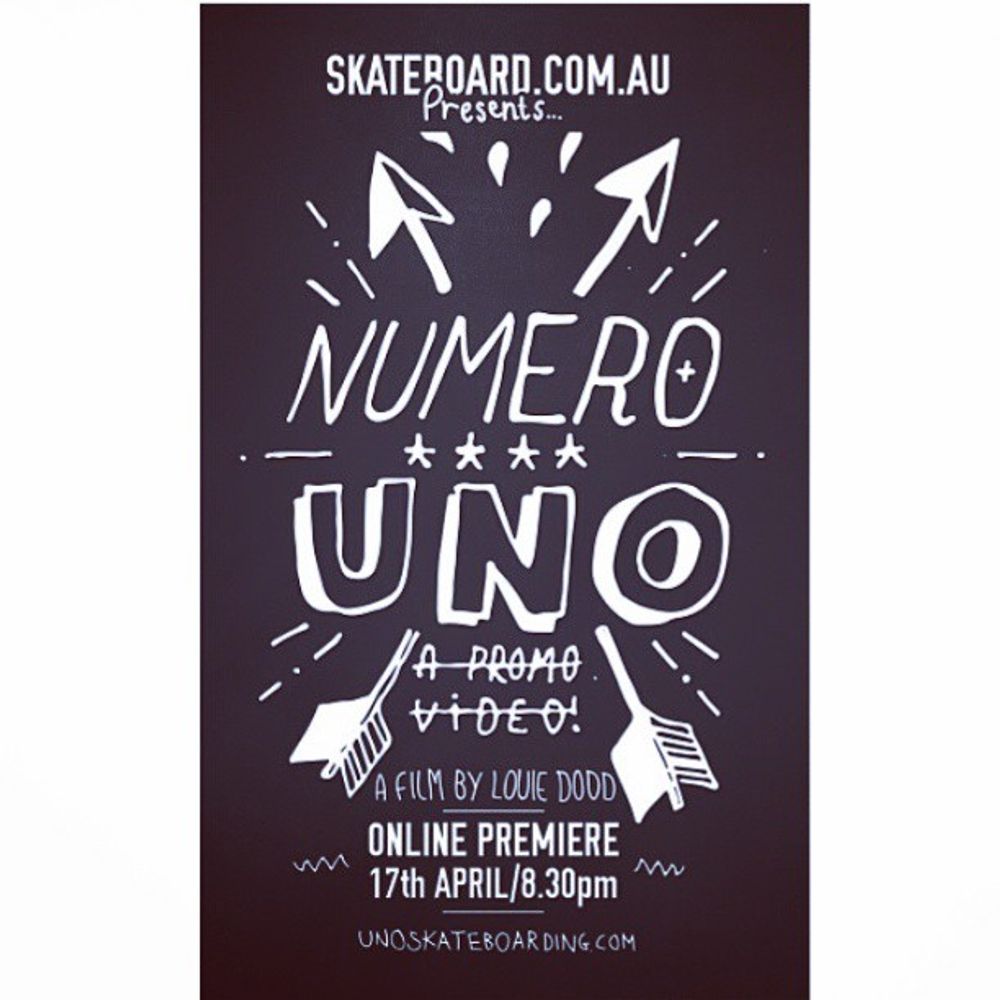 @unoskateboarding is releasing