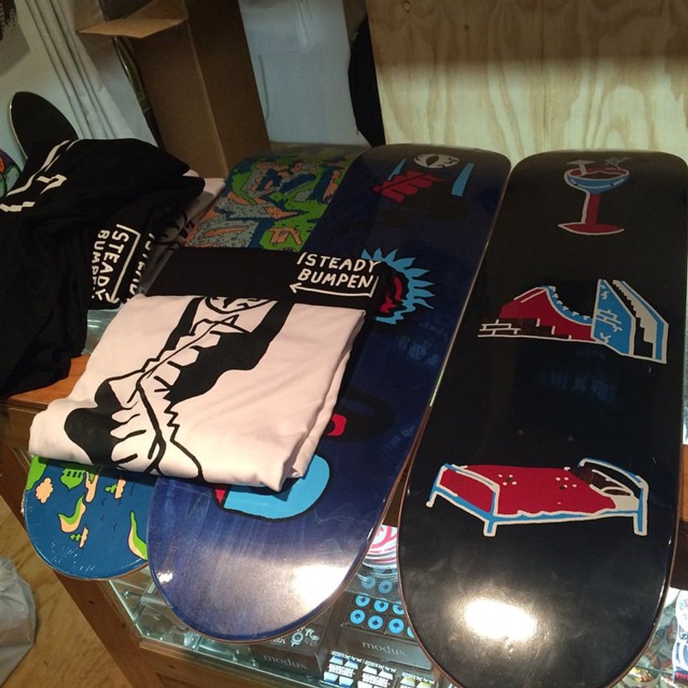 New boards n shirts sellin hot