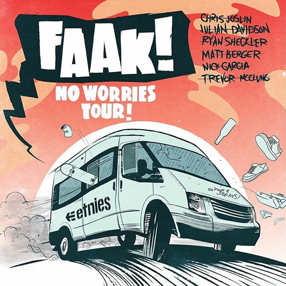Etnies tour dates etc on site,