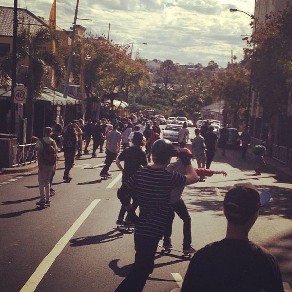 Carnage on Caxton St as 150+ s