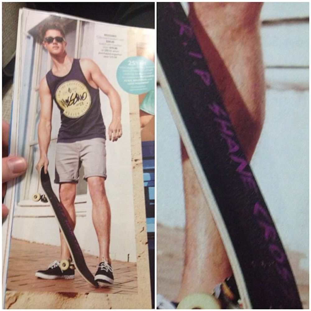 Myer catalog giving a shout ou