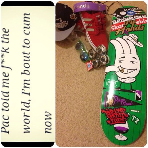 Words by #2pac and my set up t
