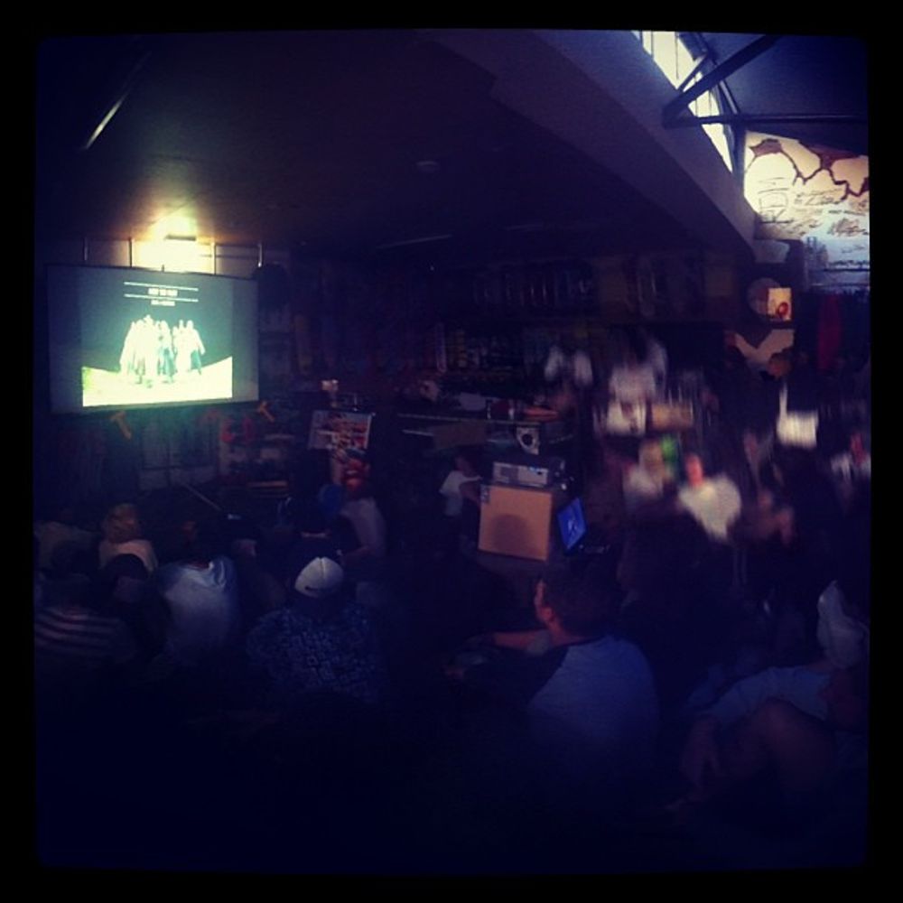 Full house at the lost the plo
