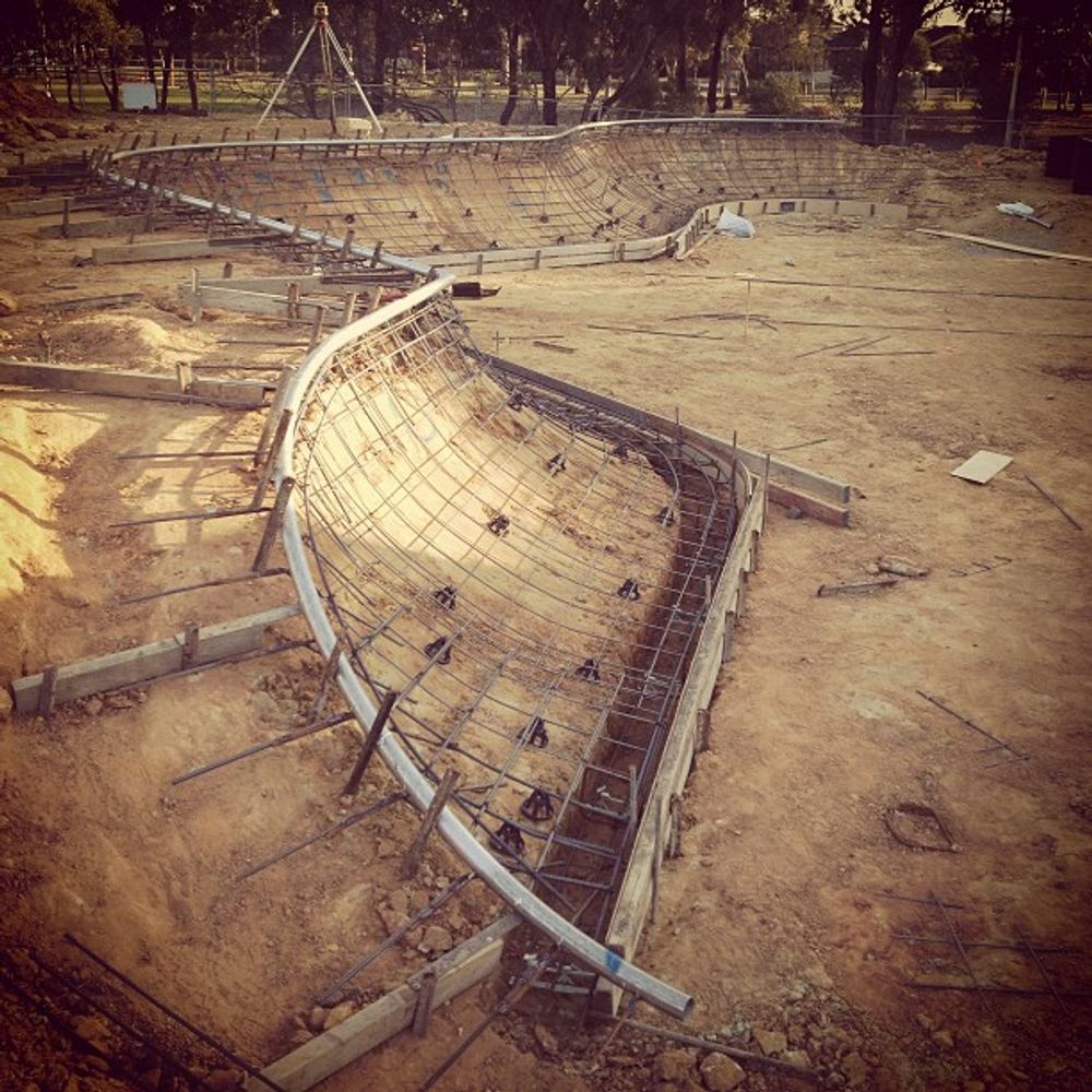 Rosehill quarter pipe end. #s