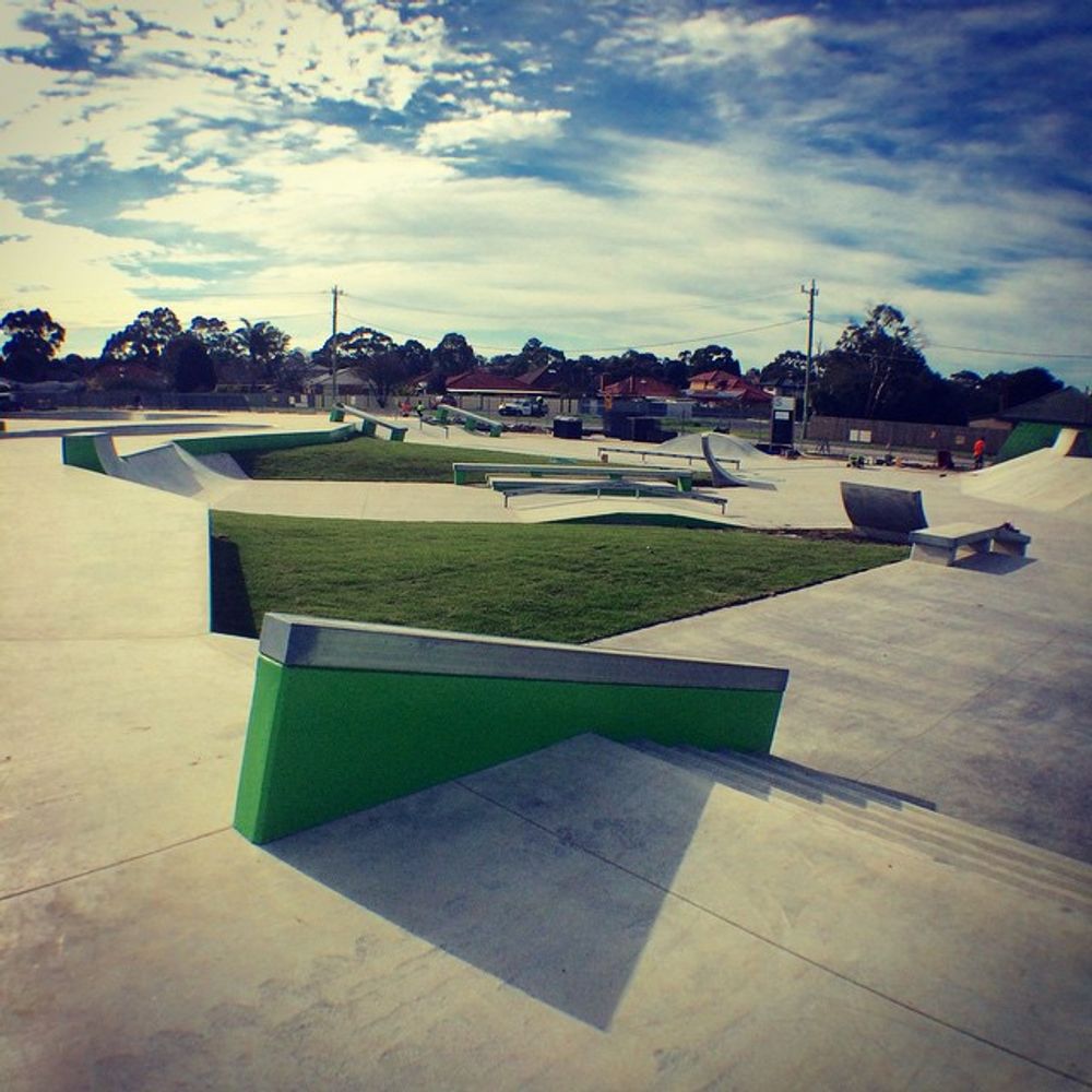 #NobleParkSkatepark plaza over