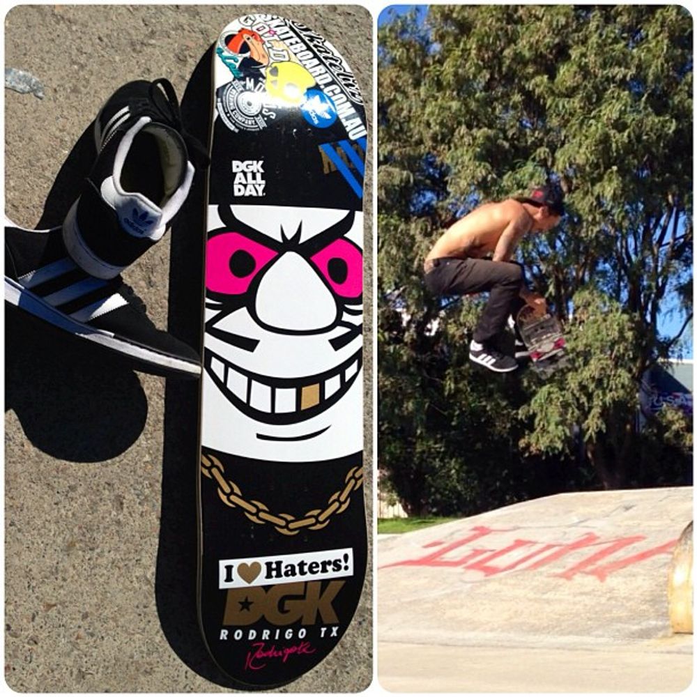 #skateboarding acacia old park
