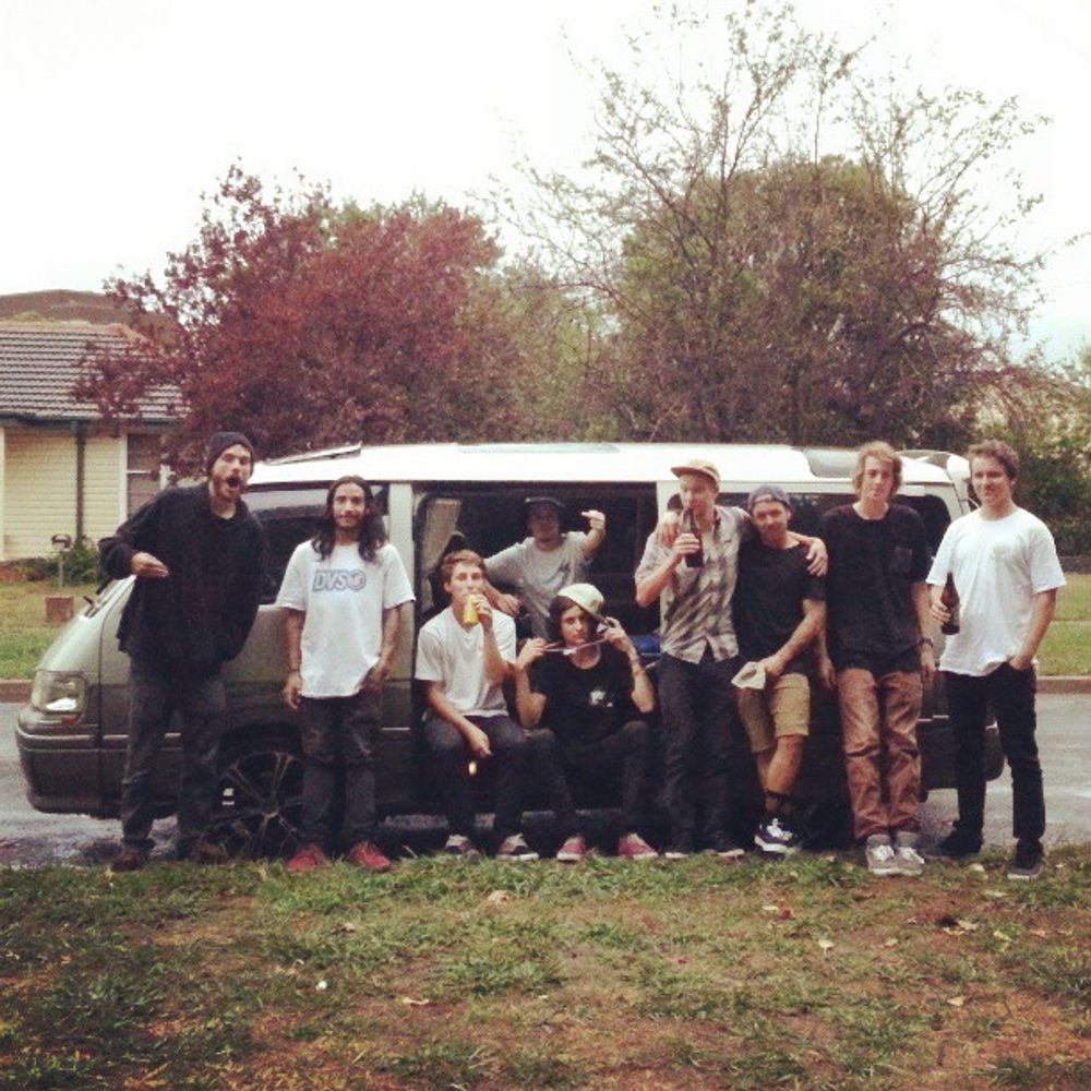 Roadtrippin' with these cunts!