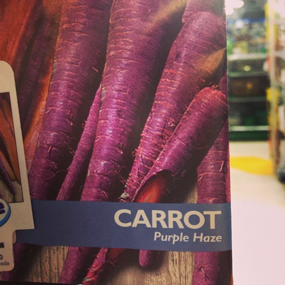 These carrots will fuck you up