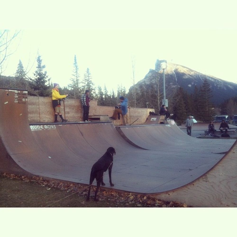 Best mini ramp I've skated. #s