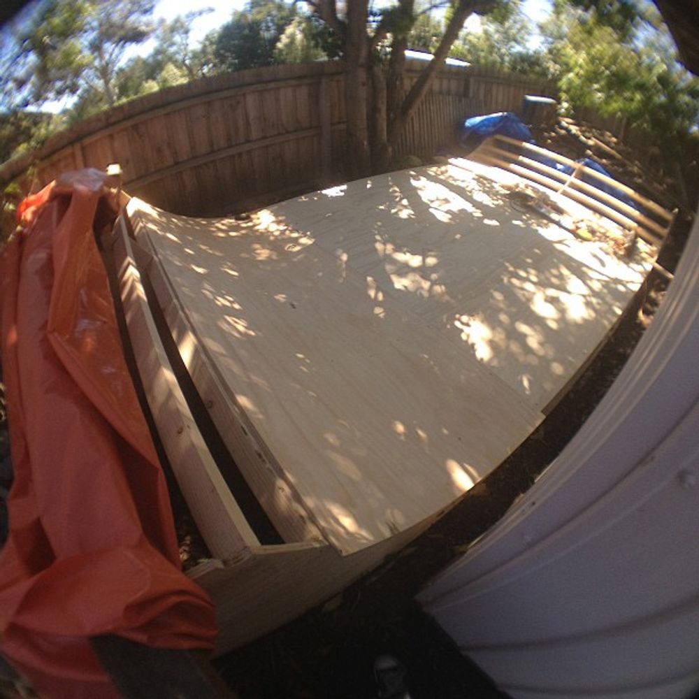 Slowly slowly #backyardpainttr