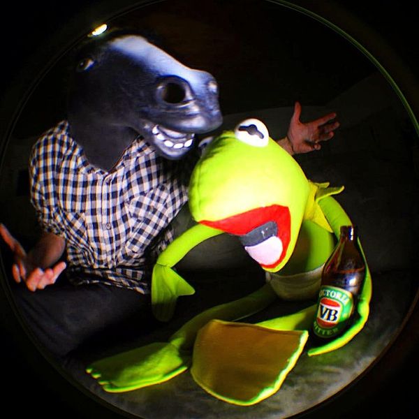Kicking it with Kermit