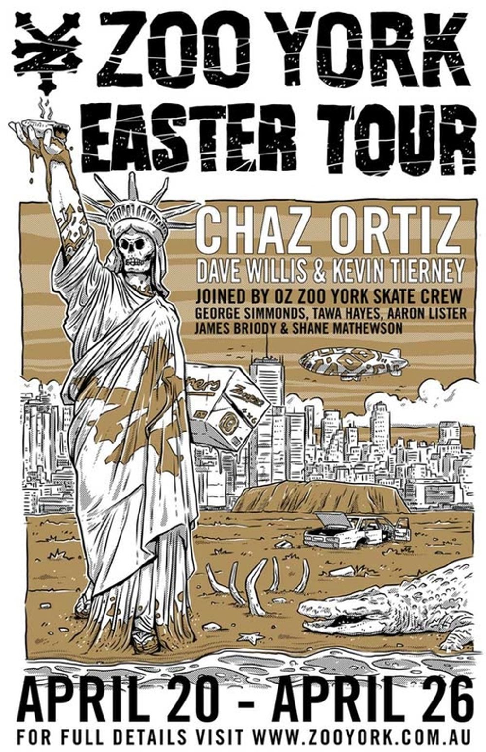 RE: Zoo York Oz Tour Starts Today