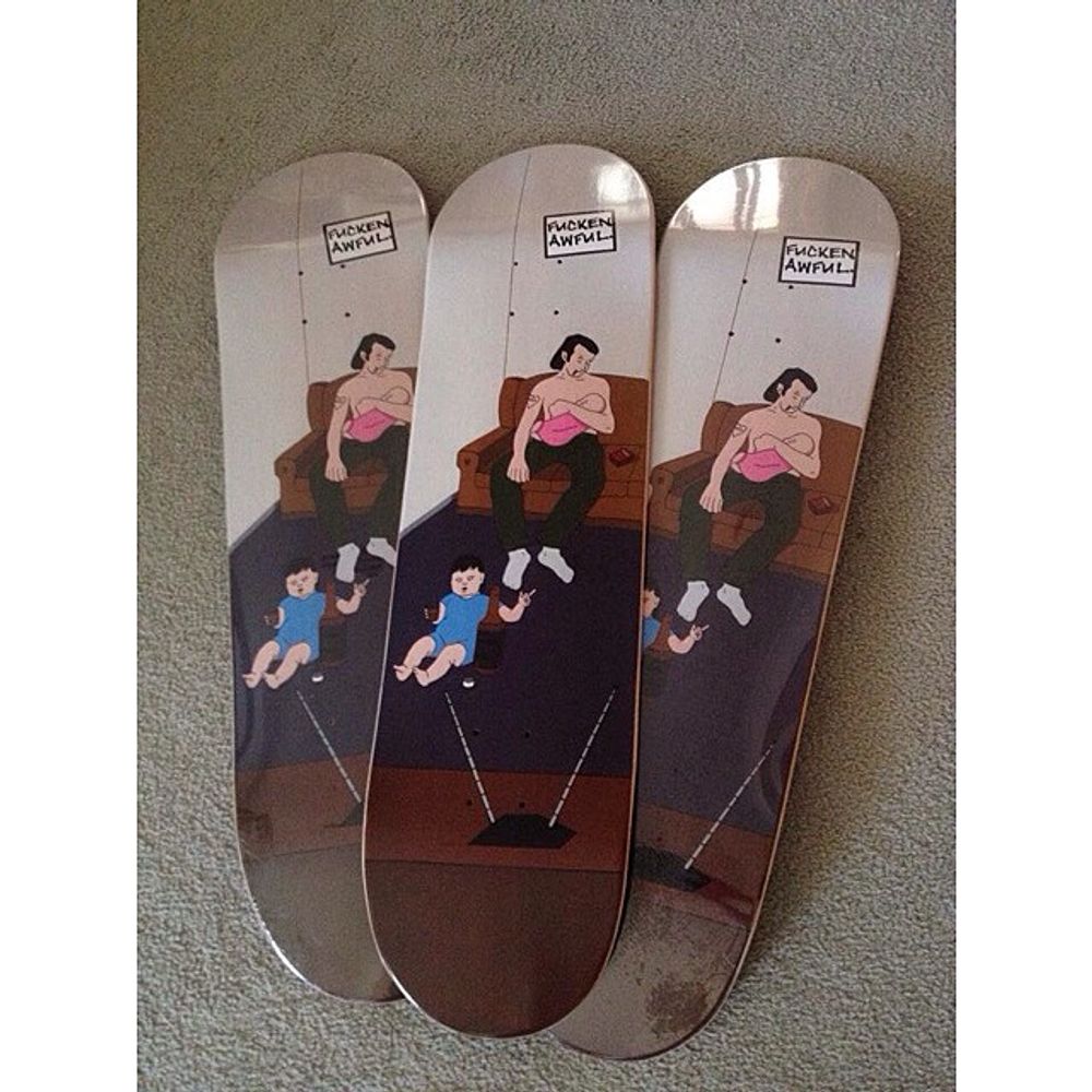 THE NEW @fucken_awful BOARDS A