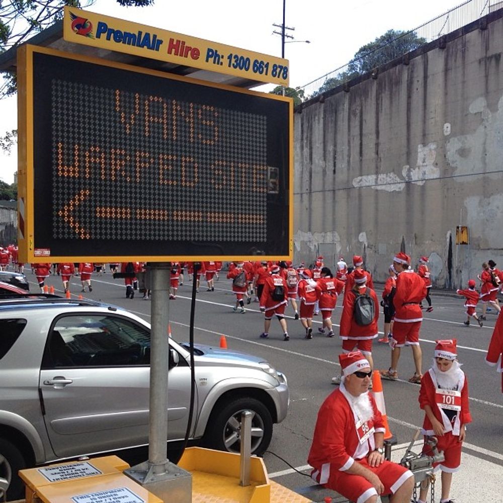 Santa Claus is coming to Warpe